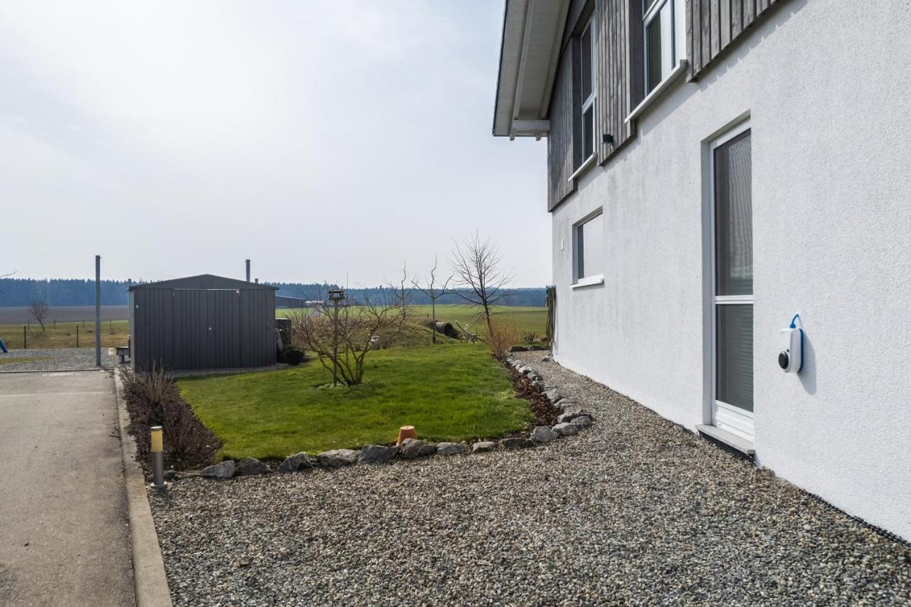 Ruhige Ferienwohnung mit Panoramablick Ingoldingen Exterior foto