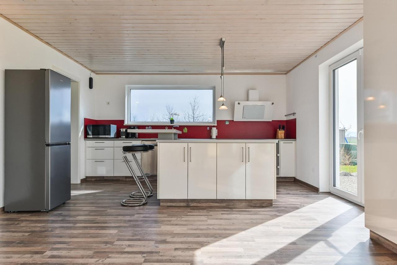 Ruhige Ferienwohnung mit Panoramablick Ingoldingen Exterior foto