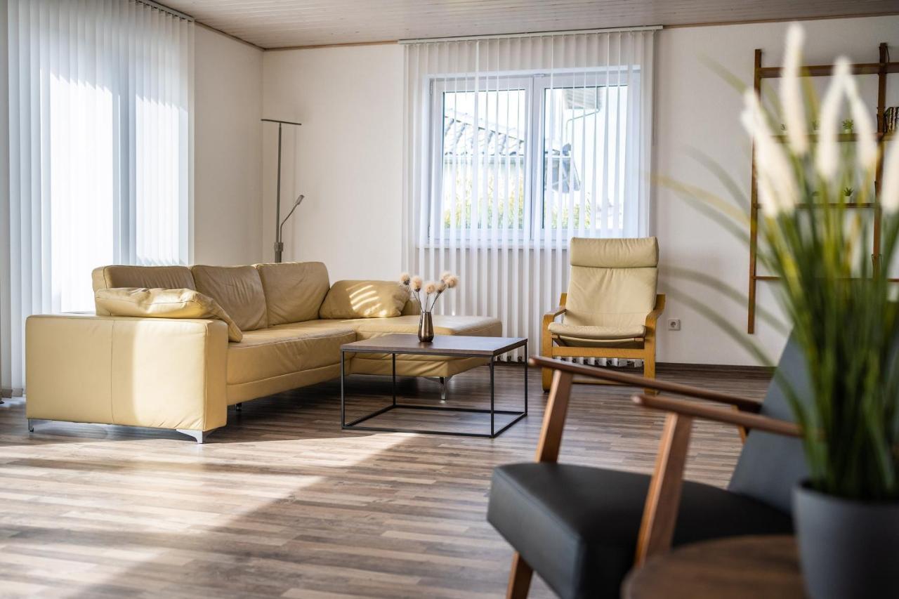 Ruhige Ferienwohnung mit Panoramablick Ingoldingen Exterior foto