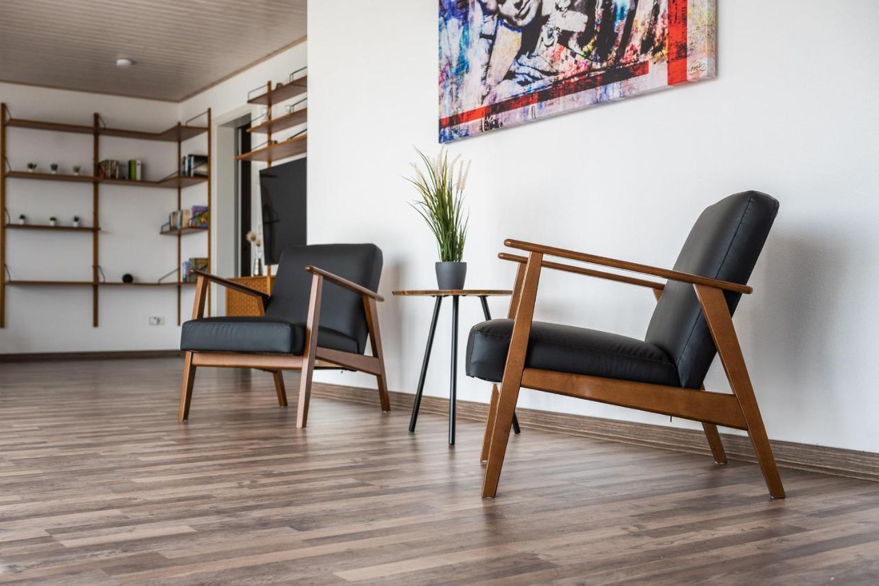 Ruhige Ferienwohnung mit Panoramablick Ingoldingen Exterior foto