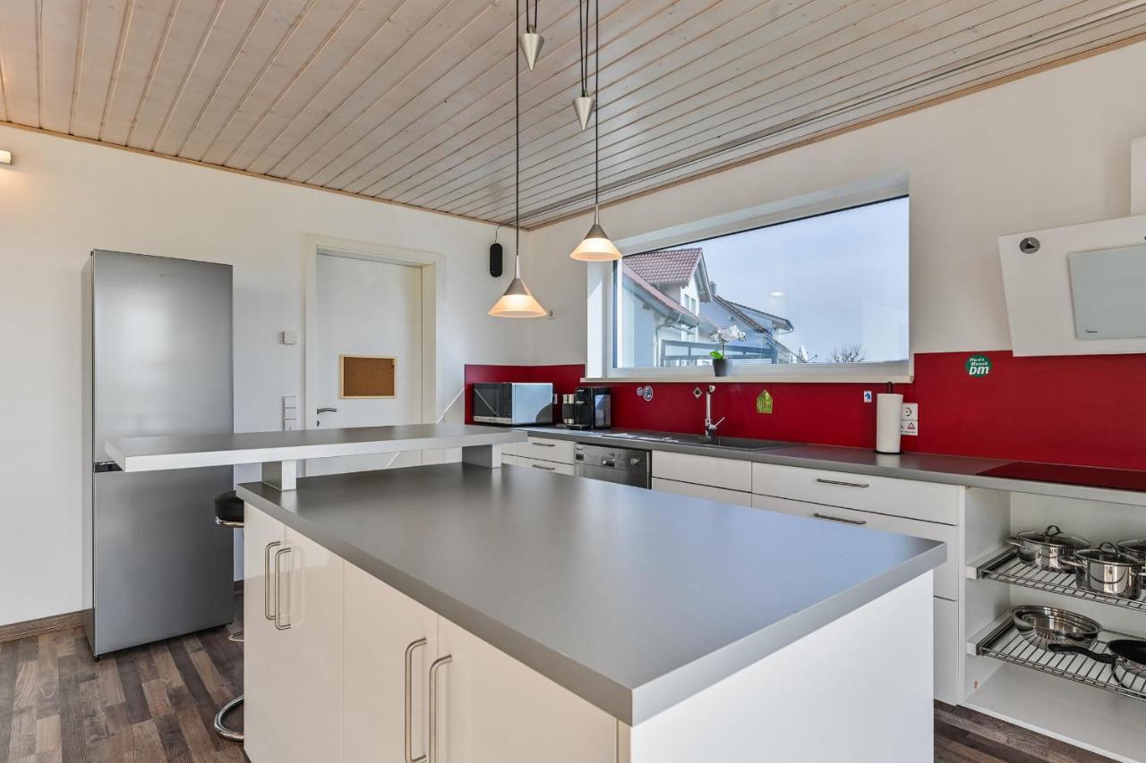 Ruhige Ferienwohnung mit Panoramablick Ingoldingen Exterior foto