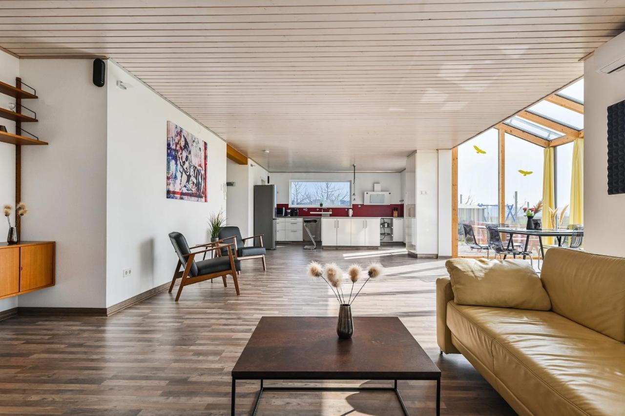 Ruhige Ferienwohnung mit Panoramablick Ingoldingen Exterior foto