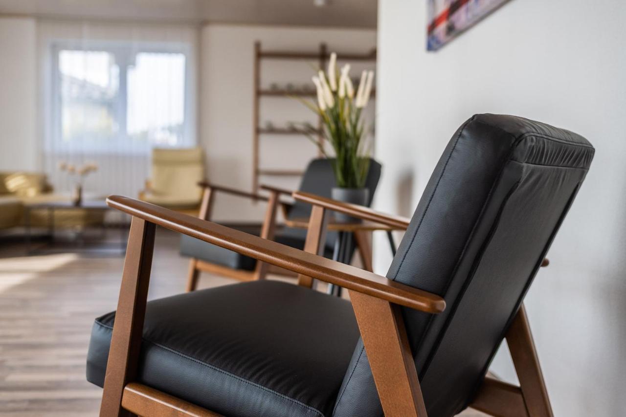 Ruhige Ferienwohnung mit Panoramablick Ingoldingen Exterior foto